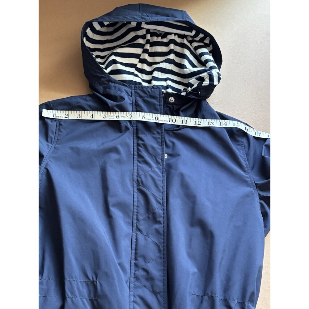 NAUTICA Anorak Windbreaker Hooded Lightweight Navy Rain Jacket Women’s Size XS - Picture 11 of 15